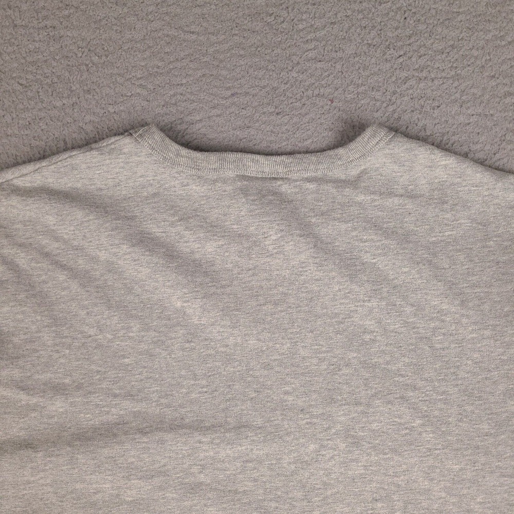Champion T-Shirt Mens 3XL Gray Embroidered Script Logo Short Sleeve - Picture 7 of 11